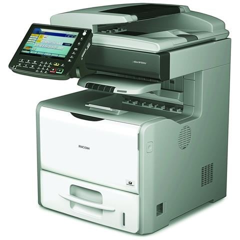 Stampante Multifunzione Lasera Aficio SP 5200Si Formato A4 Velocità Stampa 45 ppm Scanner Schermo LCD /LAN / WI-Fi Colore Nero / Bianco - Foto 1