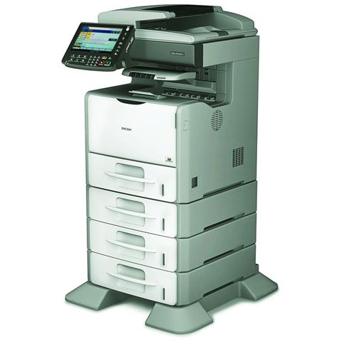 Stampante Multifunzione Lasera Aficio SP 5200Si Formato A4 Velocità Stampa 45 ppm Scanner Schermo LCD /LAN / WI-Fi Colore Nero / Bianco - Foto 2