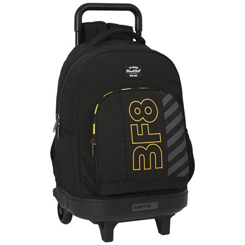 Trolley Per La Scuola Blackfit8 Zone Nero 33 X 45 X 22 Cm - Foto 1