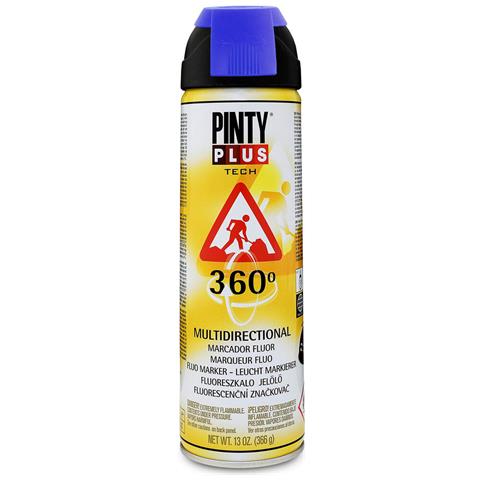 Vernice Spray Tech T118 366 Ml 360º Azzurro - Foto 1