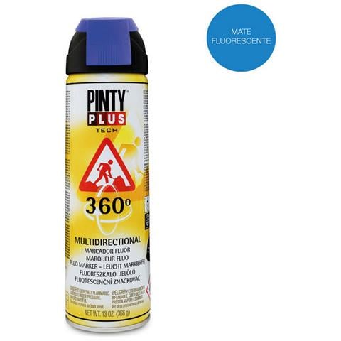 Vernice Spray Tech T118 366 Ml 360º Azzurro - Foto 2