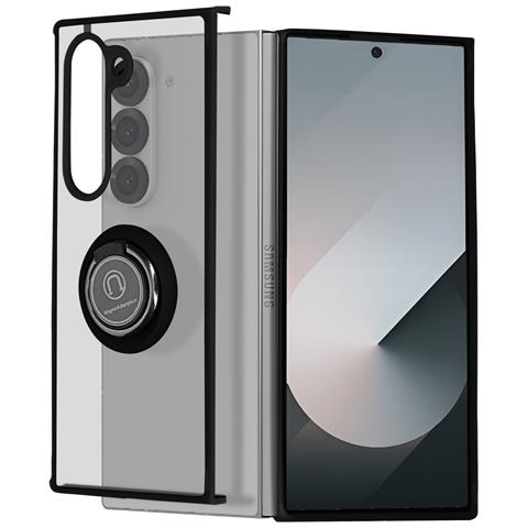 Cover Per Samsung Galaxy Z Fold6 Anello Magnetico Supporto Video - Foto 2