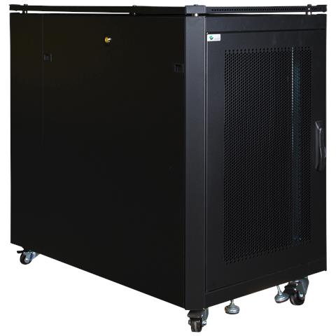LOGON RSL16U61BL rack 16U Rack indipendenti Nero - Foto 2