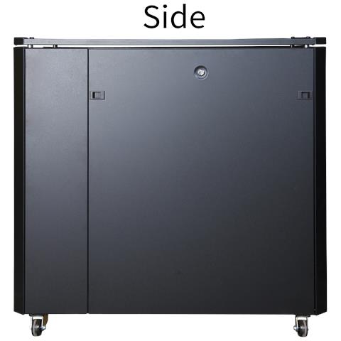 LOGON RSL16U61BL rack 16U Rack indipendenti Nero - Foto 5