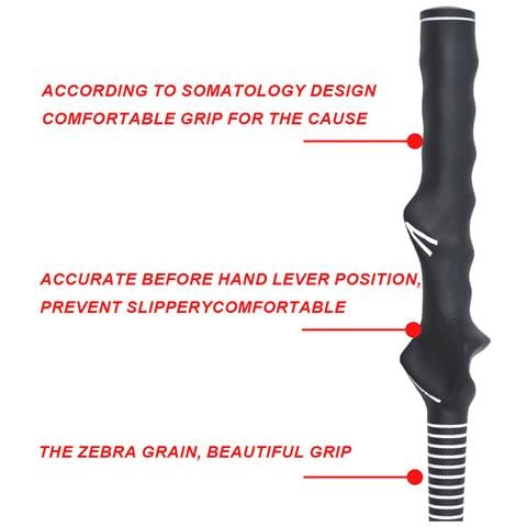 Golf Training Grip, Migliora La Tua Presa E Lo Swing Black - Foto 5