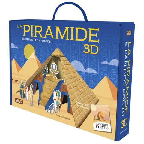 Irena Trevisan - L'antico Egitto. La piramide 3D. Con 17 formine - Foto 1
