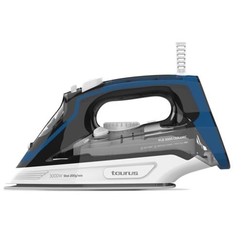 FIJI 3000 CERAMIC Ferro a vapore Piastra in Ceramica 3000 W Blu - Foto 1
