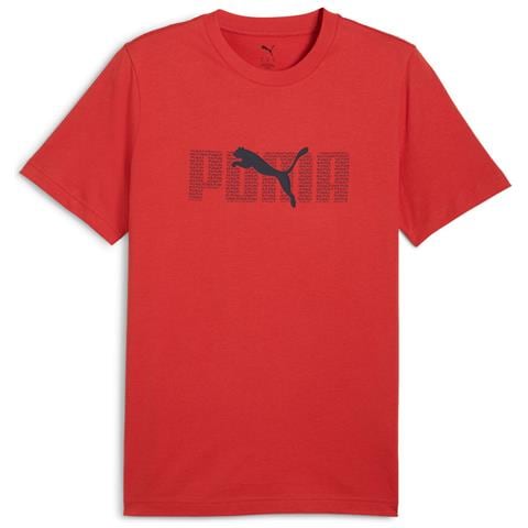 Ess Logo Lab Tee 68466715, Uomini, Rosso, S - Foto 2