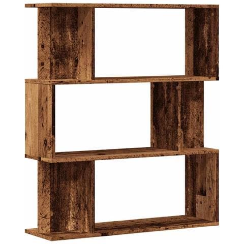 Libreria In Legno Antico 80x24x96 Cm In Legno Multistrato - Foto 2