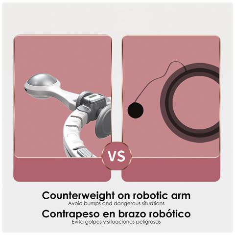 Aro De Hula Hoop T204 Intelligente Per Il Fitness E La Muscolazione Per La Vita. Per Uomini E Donne (40 A 80kg). 3 Sezioni Regolabili. - Foto 2