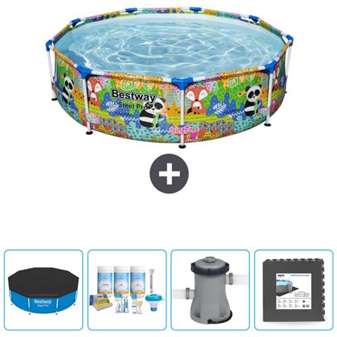 Piscina Fuori Terra - In Giro - 274x66 Cm - Multi - Include Accessori Coordinati Cb3 - Foto 1