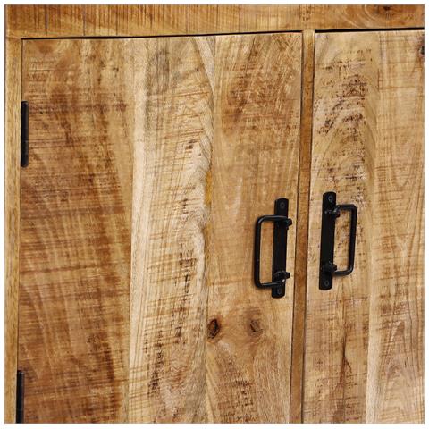 Wellington - Mobile In Legno Di Mango Con 3 Ante - Foto 4