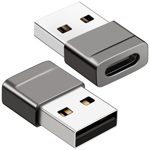 Adattatore Da Usb A Tipo C - Grigio Siderale - Confezione Da 2 - Foto 1