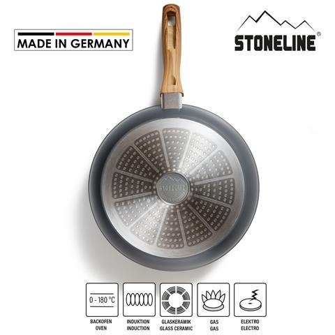 Padella Made In Germany, Alluminio, Braun (griff), 28 Cm - Foto 2