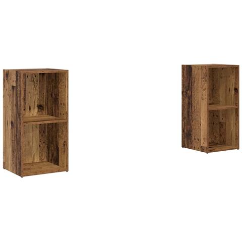 Set mobile TV 2 pcs Legno vecchio 72 x 35 x 36.5 cm - Foto 1