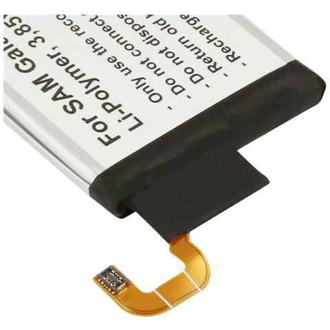 Batteria Li-polimero 2600mah Per Smartphone Compatibile Samsung Galaxy S6 Edge 3,85 V - Foto 2
