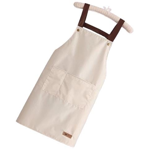Grembiule Senza Maniche In Pvc Bianco Sporco - Essenziale Da Cucina Impermeabile E Antimacchia - Foto 2