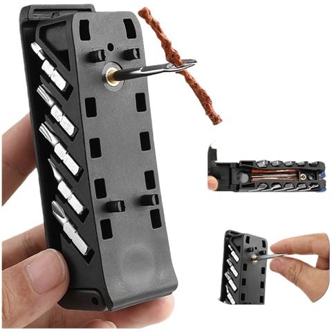 Set Di Chiavi A Cricchetto Compatte Nascoste Per Riparazione Biciclette, Mountain Bike E Bici Da Corsa - Foto 6