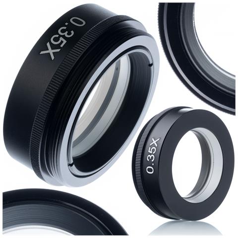 Obiettivo Microscopio Digitale Earth Pro 0,35x - Alta Qualità, Filettatura 42mm | Ampio Campo Visivo | Compatibile Con Earth Pro Mcep-0.5x - Foto 1