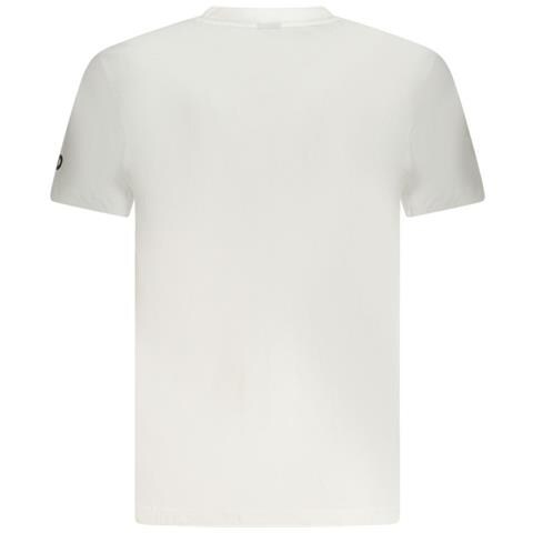 MAGLIETTA A MANICHE CORTE DA UOMO BIANCA - Colore: Bianco, Taglia: 2XL - Foto 2