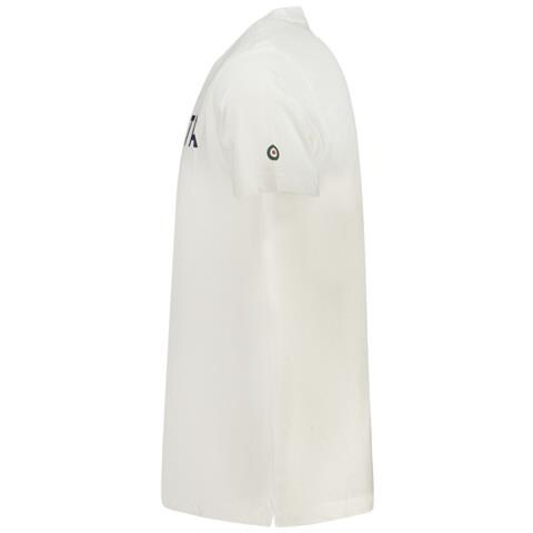 MAGLIETTA A MANICHE CORTE DA UOMO BIANCA - Colore: Bianco, Taglia: 2XL - Foto 3