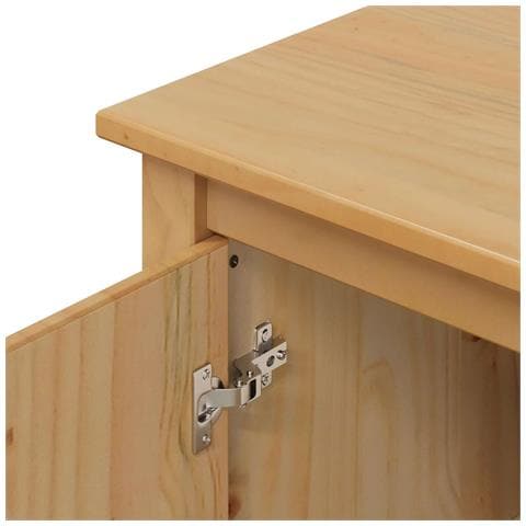 Credenza con cassetto HILL Marrone miele 154 x 40 x 80 cm - Foto 9