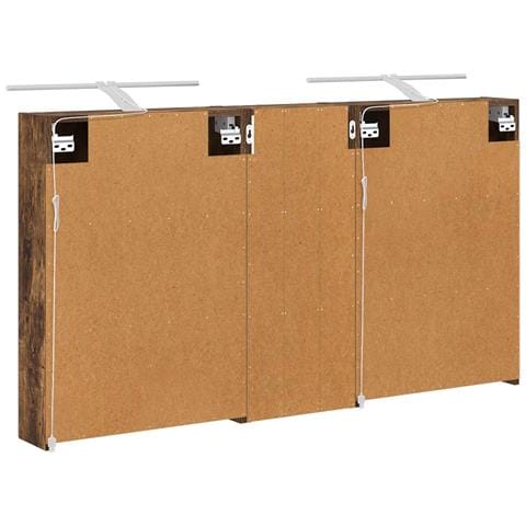 Set di Armadi da Bagno con lo scaffale 3 pcs 130 x 14,5 x 70 cm - Foto 9