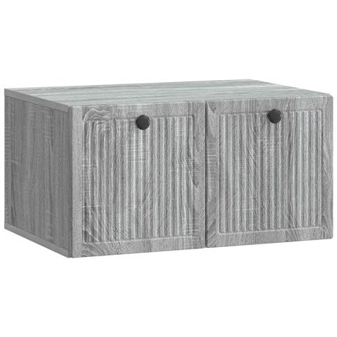 Mobile Porta TV da Muro Grigio Sonoma 59,5 x 41 x 30 cm - Foto 1