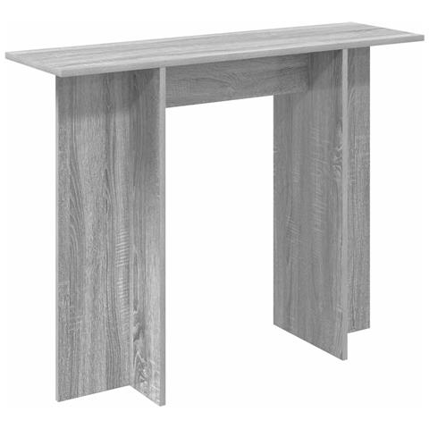 Tavolo consolle Grigio Sonoma 100 x 30 x 75 cm - Foto 1