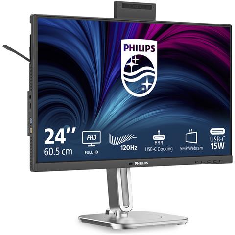 Serie 4000 24B2U4301H / 00 Monitor PC 60,5 cm (23.8") 1920 x 1080 Pixel Full HD LCD Grigio - Foto 2