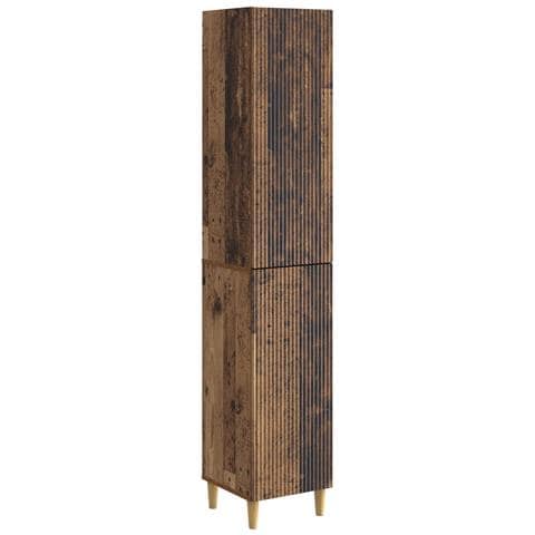 Set di armadi 2 pcs Legno antico 33 x 34,5 x 90 cm - Foto 1