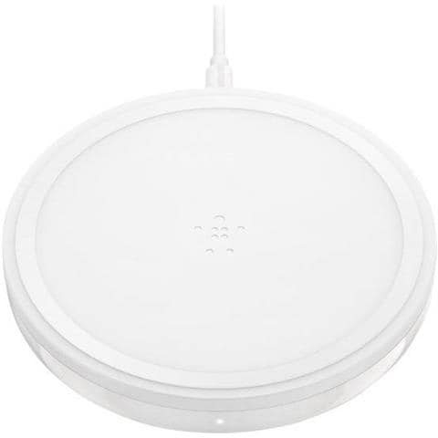 Tappetino di Ricarica Wireless Boost Up Bold da 10 W, Caricabatteria Wireless Qi a Ricarica Rapida per Iphone iPhone XS, XS Max, XR, X, 8/8+, Samsung S10, S10+, S10e e Altri, Bianco - Foto 1
