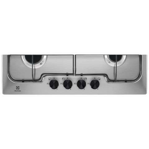 Piano Cottura RGG 6242 OOX a Gas 4 Fuochi Gas Colore Acciaio Inox - Foto 2