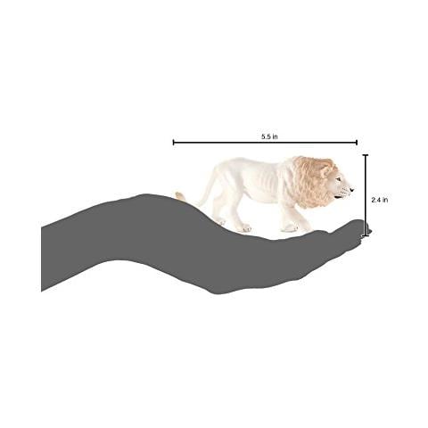 387.206 Bianco Male Lion - International Wildlife Realistica Toy Replica Da  - Foto 2