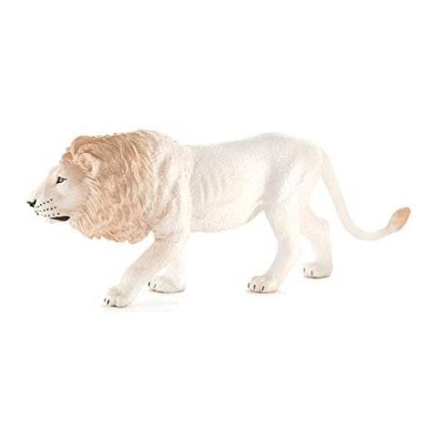 387.206 Bianco Male Lion - International Wildlife Realistica Toy Replica Da  - Foto 3