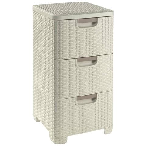 Cassettiera Style 42 L Bianca 240645 - Foto 1