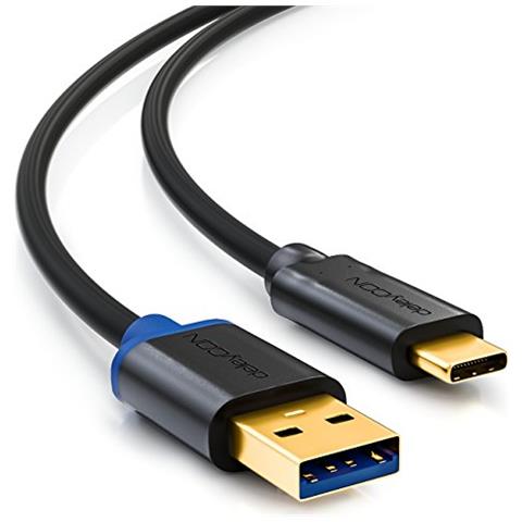 USB 3.0 Cable - A / C - black - 3,00m 3m cavo USB - Foto 1
