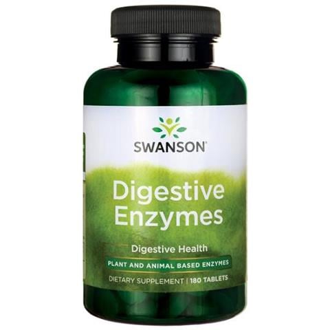 Enzimi Digestivi 180 Compresse Swanson Health Products - Foto 1