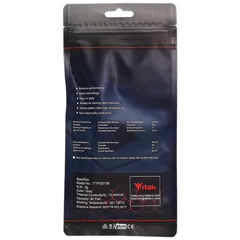 TG-213 compontente del dissipatore di calore Pasta termica 13,4 W /m·K 2 g - Foto 6