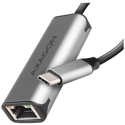 Ade-25r Adattatore Per Inversione Del Genere Dei Cavi Usb Type A Rj-45 Grigio - Foto 1