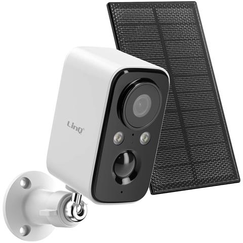 Telecamera Sorveglianza + Pannello Solare 1,5w Sensore Pir Impermeabile - Foto 1