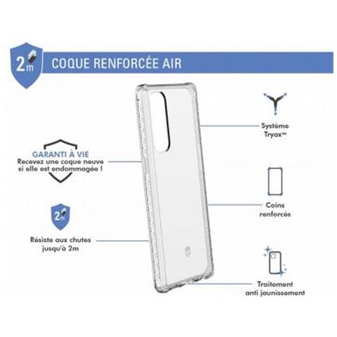Cover Rinforzata Per Oppo Reno 4 Pro Air, Trasparente - Foto 2