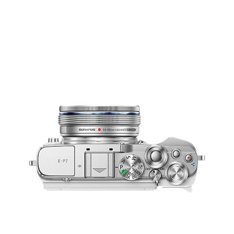 PEN E-P7 4/3" MILC 20,3 MP Live MOS Argento, Bianco - Foto 6