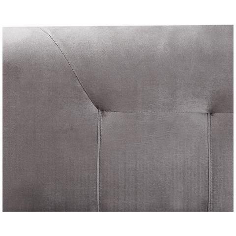 Letto Matrimoniale 180 X 200 M Grigio Chiaro Marquise - Foto 2