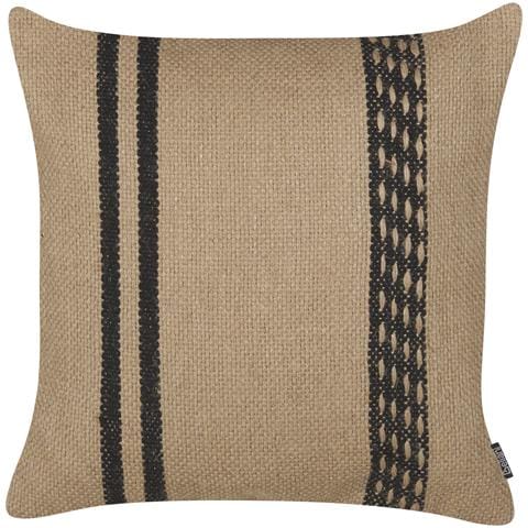 Set Di 2 Cuscini Desalix Iuta 45 X 45 Cm Beige A Strisce - Foto 2