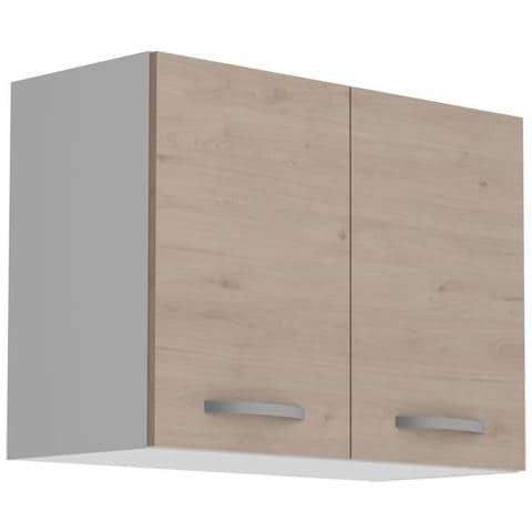 Mobile Da Cucina Alto 2 Ante - Decoro Rovere Jackson - 80 X 36 X Altezza 58 Cm - Foto 1