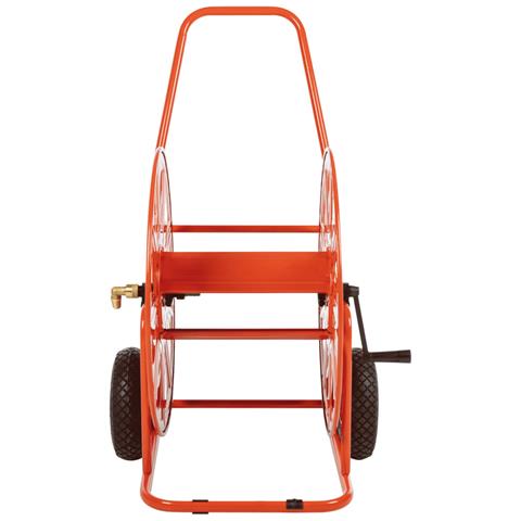 Carrello Avvolgitubo Per Tubo Flessibile 140 M 3/4"" In Acciaio - Foto 3