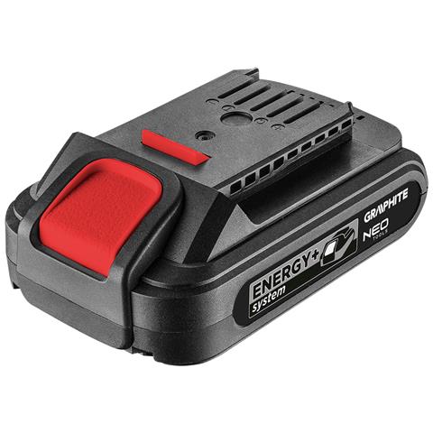 Batteria Energy+ 18 V, Ioni Di Litio 2,0 Ah - Foto 1