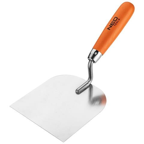 Cazzuola Per Stucco, Ferro Di Cavallo, 120 Mm, Manico In Legno - Foto 1