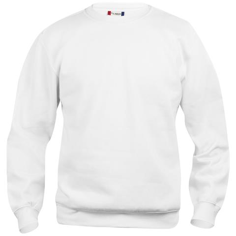 Basic Roundneck Junior Bianco 140 - Foto 1